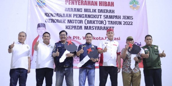 Pemerintah Kota Bekasi Berikan 254 Baktor Kepada RW Terbaik