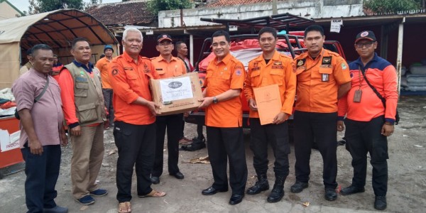 BPBD Kota Bekasi Kembali Serahkan Bantuan untuk Korban Gempa Cianjur