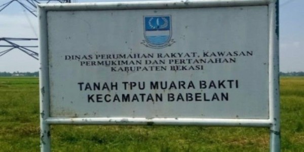 Terlantar, Warga Minta Pj Bupati Bekasi Segera Fungsikan Lahan TPU Muara Bakti