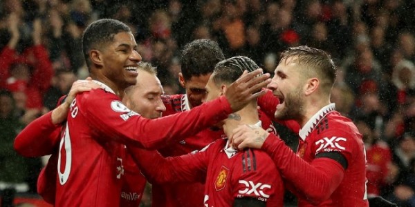 Usai Menang lawan Nottingham Forest, MU Di Posisi Lima Klasmen Sementara  