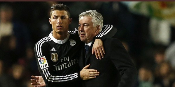 Carlo Ancelotti Doakan Cristiano Ronaldo 