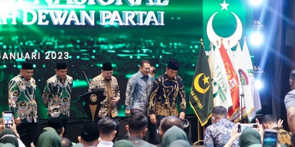 Hadiri Rakernas PBB, Ketua MPR RI Dukung Pernyataan Yusril Sebagai Bentuk Antisipasi Keadaan Darurat