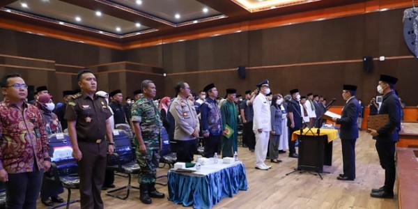 Lantik 124 Pejabat Baru, Pj Bupati Bekasi:  Jabatan Bukan Hak, tapi Kepercayaan