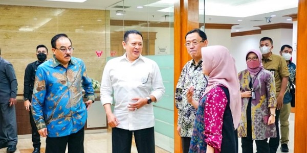 Bertemu Ketua BPK, Ketua MPR RI Apresiasi Capaian Kinerja BPK