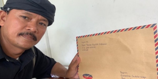 Jaringan Masyarakat Peduli Pegunungan Kendeng Layangkan Surat Ke Presiden Soal Banjir Bandang di Pati