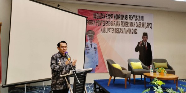 Pj Bupati Targetkan LPPD Tahun 2022 Masuk 10 Besar Nasional