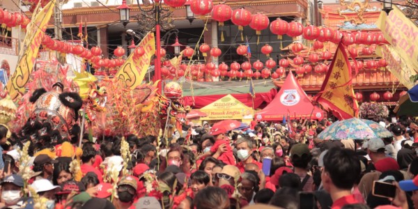 Ratusan Peserta Meriahkan Cap Go Meh, Tri: Terbukti Mampu Bangkitkan Pariwisata di Kota Bekasi