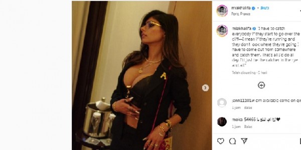 Mia Khalifa Hampir Menunjukkan Banyak Postingan di Medsos Terbarunya 