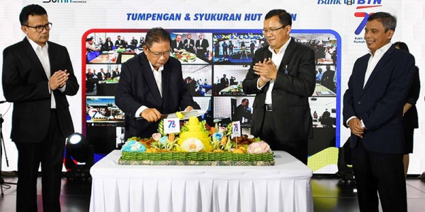 73 Tahun HUT BTN Telah Salurkan Kredit Sekitar  Rp775 Triliun Yang Dimanfaatkan Hampir 6juta Masyarakat Indonesia