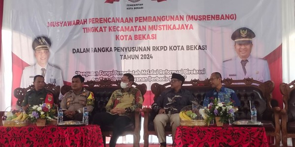 Banyak Usulan Program dalam Musrenbang Kecamatan se-Kota Bekasi, Apa Saja?