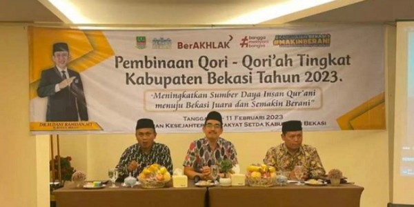 Hadapi STQH Jabar, Pemkab Bekasi Gelar Pembinaan Qori-qoriah