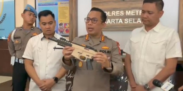 Beli di Online, Polisi Bilang Airsoft Gun Punya Abang Jago Senopati Mainan