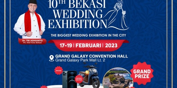 Dukung Wedding Exhibition ke-10, Pemkot Ingin Ekraf Kota Bekasi Bangkit
