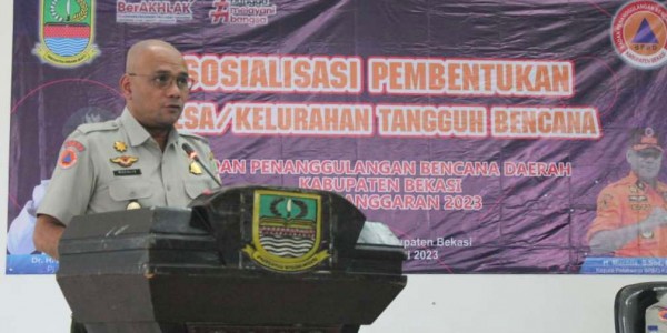 BPBD Bekasi Dorong Dibentuknya FPRB di Setiap Desa dan Kelurahan
