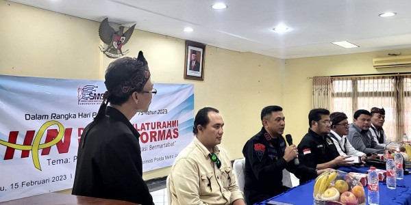 HPN 2023, SMSI Kabupaten Bekasi Gelar Diskusi Pers dengan Ormas 