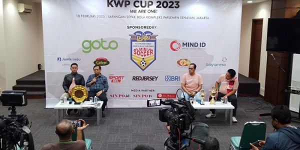 Koordinatoriat Wartawan Parlemen Gelar Turnamen Mini Soccer KWP Cup 2023