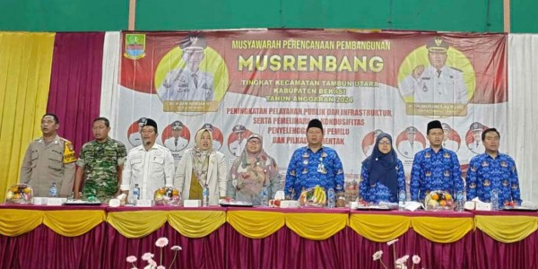 Kecamatan Tambun Utara Fokus pada Pembangunan Infrastruktur dan Penanganan Sampah
