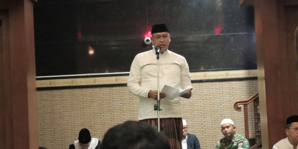 Isra Mi'raj di Masjid Agung Al Barkah, Tri Undang Masyarakat Hadiri Bekasi Bersholawat