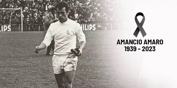 Legenda Real Madrid Amancio Amaro Meninggal Dunia di Usia 83 Tahun