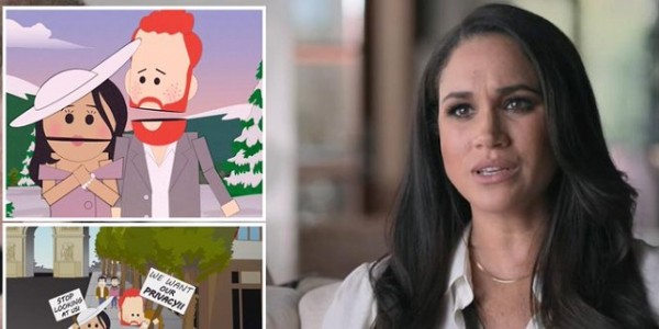 Meghan Markle 'Sangat Kesal' Atas Episode South Park yang Mengejeknya dan Pangeran Harry