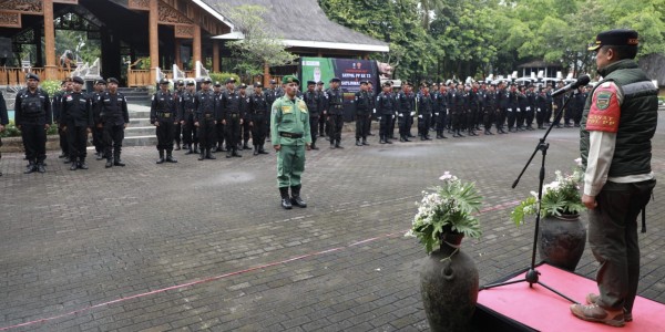 Peringatan HUT Satpol-PP Kabupaten Purwakarta Dimeriahkan Dengan LKBB
