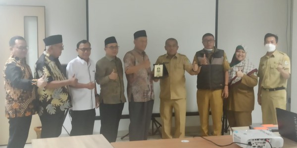 Koordinasi TKPR Jabodetabekpunjur, DPRD Banten Sambangi Dinas Tata Ruang Kota Bekasi