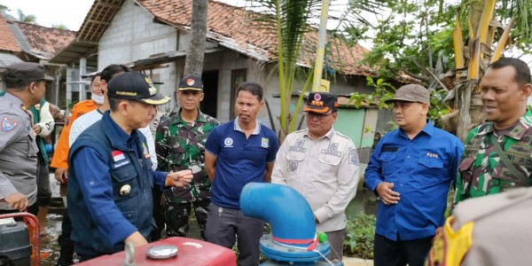 Meski Banjir Mulai Surut, Rusdi Azis Tetap Koordinasi dengan Dinas 