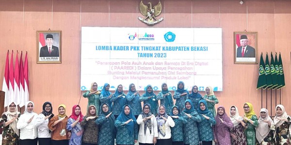 Wulur Yakin Kader PKK Bekasi Juara di Tingkat Provinsi Jabar