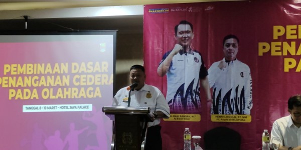Disbudpora Gandeng BPJS Ketenagakerjaan Tangani Cedera Atlet Disbudpora Gandeng BPJS Ketenagakerjaan Tangani Cedera Atlet