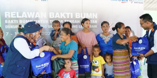 Kolaborasi BTN dan Relawan BUMN Untuk NTT