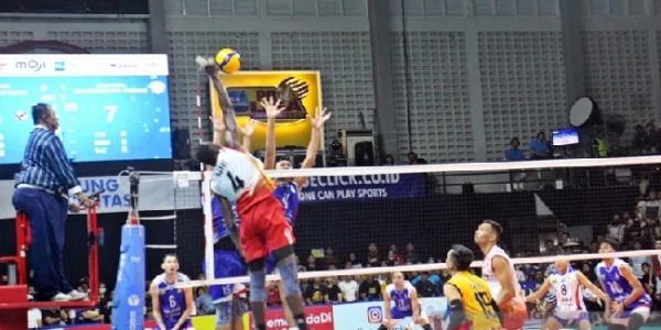 Proliga 2023 di Solo, Lavani Menang atas Bhayangkara  dengan Skor 3-2