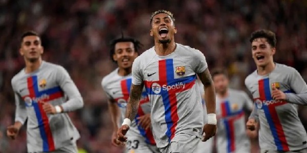 Barcelona Menang 1-0 atas Athletic Bilbao Berkat Gol Rapinha