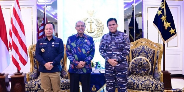 Bahas Peningkatan Keamanan Laut, Nono Sampono Temui KSAL
