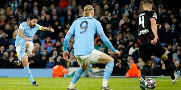 Manchester City Menang Telak dari RB Leipzig