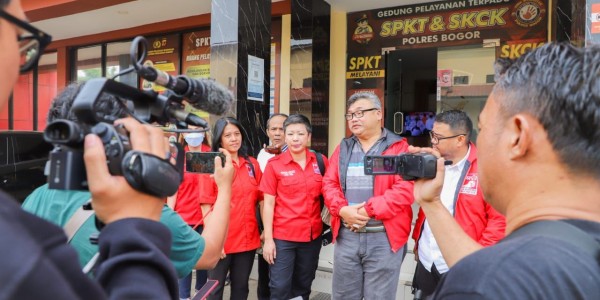 Kadernya Dibegal, PSI Datangi Mapolres Bogor