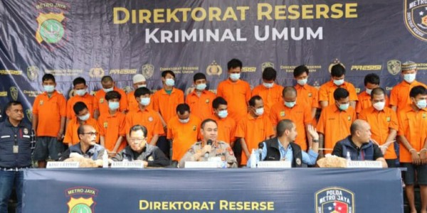 Tangkap 25 Pelaku Curanmor, Polisi Sita Satu Mobil dan 30 Sepeda Motor