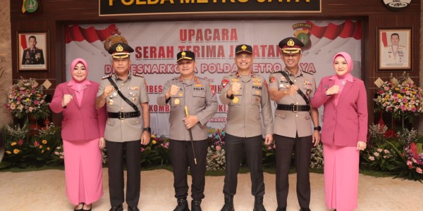 Jabat Direktur Reserse Narkoba Polda Metro Jaya, Hengki Bertekad Bawa Jakarta Bebas Narkoba