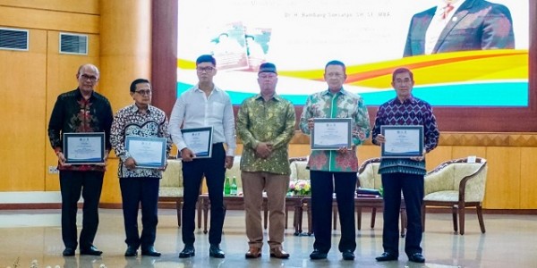 Ketua MPR RI Luncurkan Buku ke-30 'PPHN Tanpa Amandemen' di Kampus Univetsitas Terbuka 