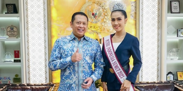 Bamsoet Dukung Finalis Puteri Indonesia Sumut Sebagai Puteri Indonesia 2023