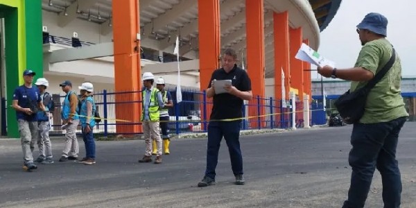 FIFA Cek Kesiapan Stadion Si Jalak Harupat Bandung