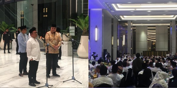 Hadir Buka Puasa Partai NasDem,  Ketum Golkar Sebut Bicara Hubungan Baik Dengan Surya Paloh