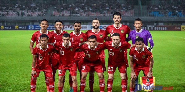FOTO: Perjuangan Tim Nasional Indonesia Melawan Burundi pada Laga Pertama FIFA Matchday