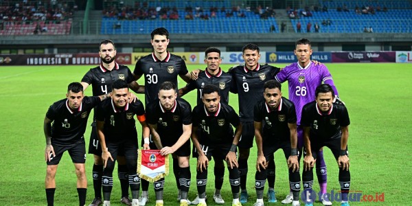 FOTO: Timnas Indonesia Bermain Imbang 2-2 atas Burundi