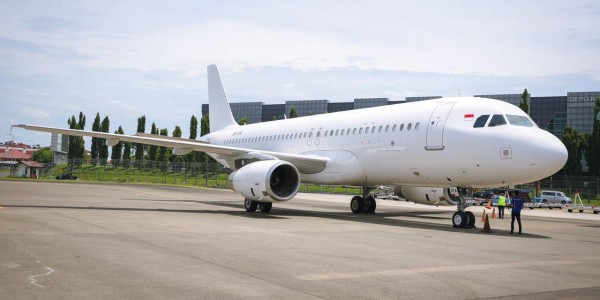 Sambut Musim Lebaran, Super Air Jet Datangkan Pesawat Airbus 320 ke-50