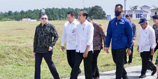 Ketua MPR RI dan Menko Ekonomi Dampingi Presiden Joko Widodo Resmikan Kawasan Ekonomi Khusus MNC Lido City