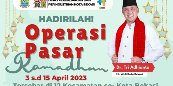Pemkot Bekasi Gelar Operasi Pasar Ramadan, Catat Tanggal dan Lokasinya