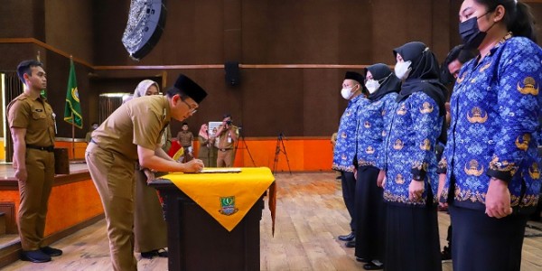 Lantik 164 P3K Nakes, Pj Bupati Tekankan Tiga Nilai Dasar Kerja