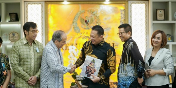 Ketua MPR RI Dukung Pembuatan Film "Indonesia Now and Beyond" dan "Jokowi 2010-2024