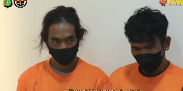 Ancam Sopir Pickup dengan Cutter, Dua Pelaku Pemalakan Ditangkap