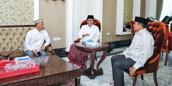 Sambut Kapolda Gorontalo Baru, Fadel Muhammad: Pilihan Kapolri Sudah Sangat Tepat